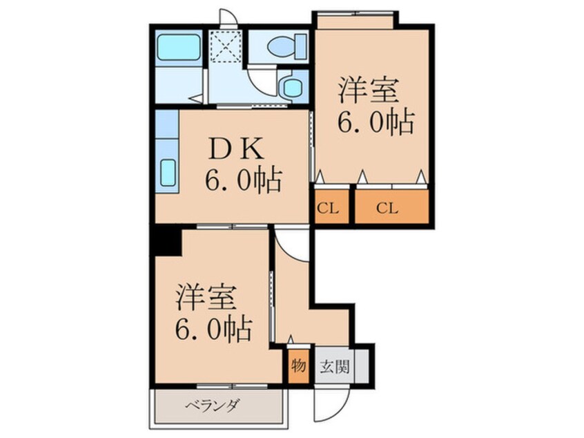 間取図 エスポワール新町