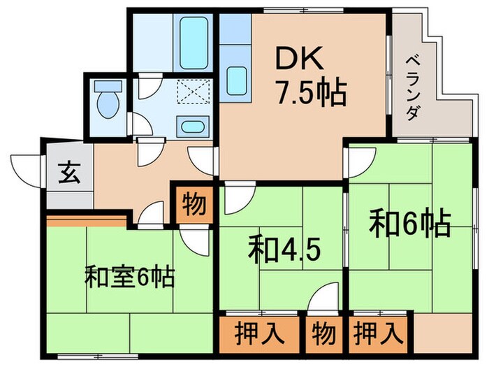 間取り図 市瀬ビル