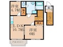 セレ－ノの間取図
