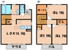 イマジンⅢ 3LDKの間取り