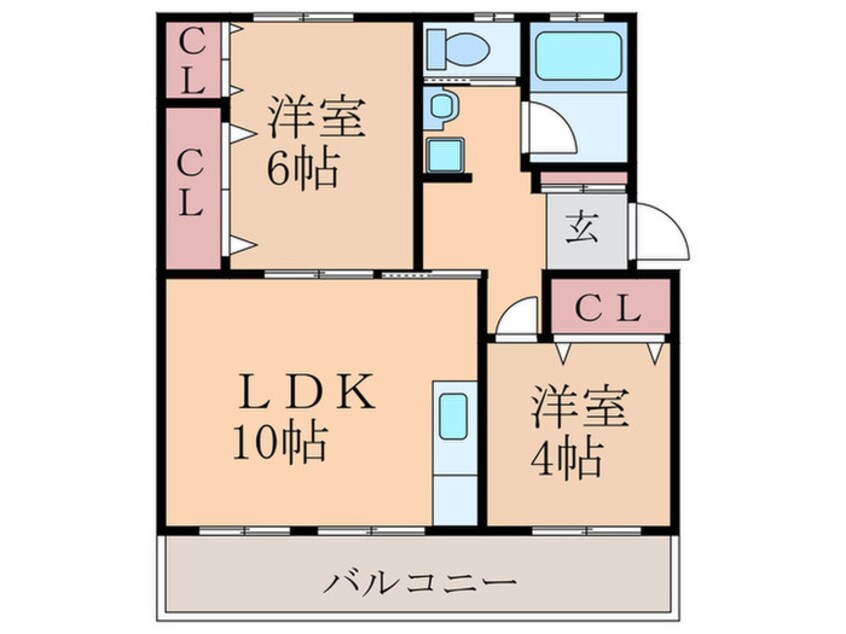 間取図 金子アベニュー300