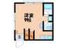 大隈第一ビル 1Rの間取り