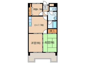 間取図 クレベール千防