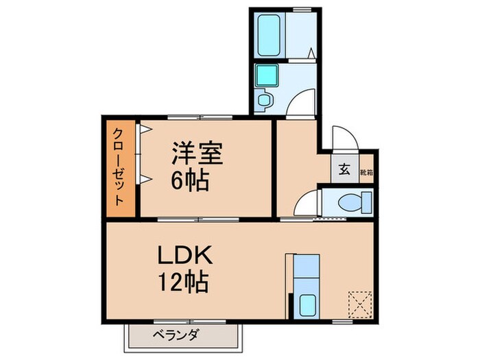 間取り図 サンビスタ２１