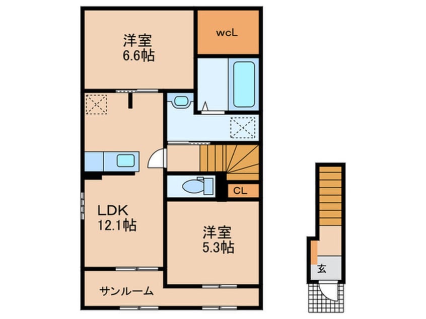 間取図 サンリット　エテルノ