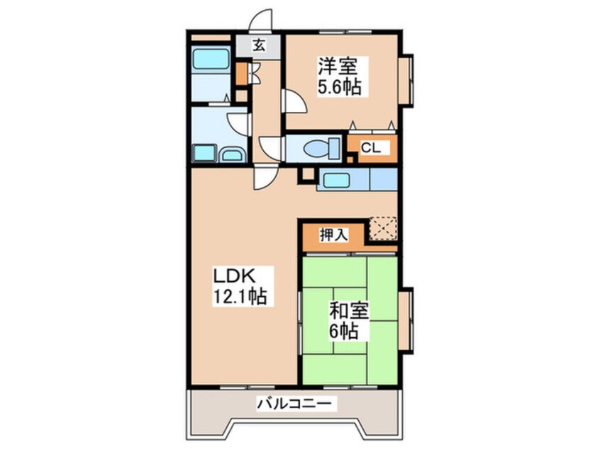 間取図 フル－ル９８