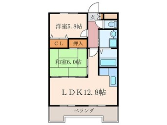 間取図 ラル－ナ月