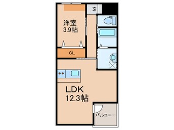 間取図 Prestige del 西海岸