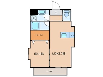 間取図 フィオーレ武