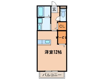 間取図 ヴィブレカプチ－ノ