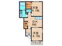 ヒルズ白浜Ⅱの間取図