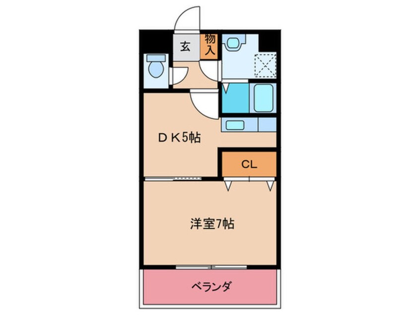 間取図 ARTHU-WIN.D.赤間