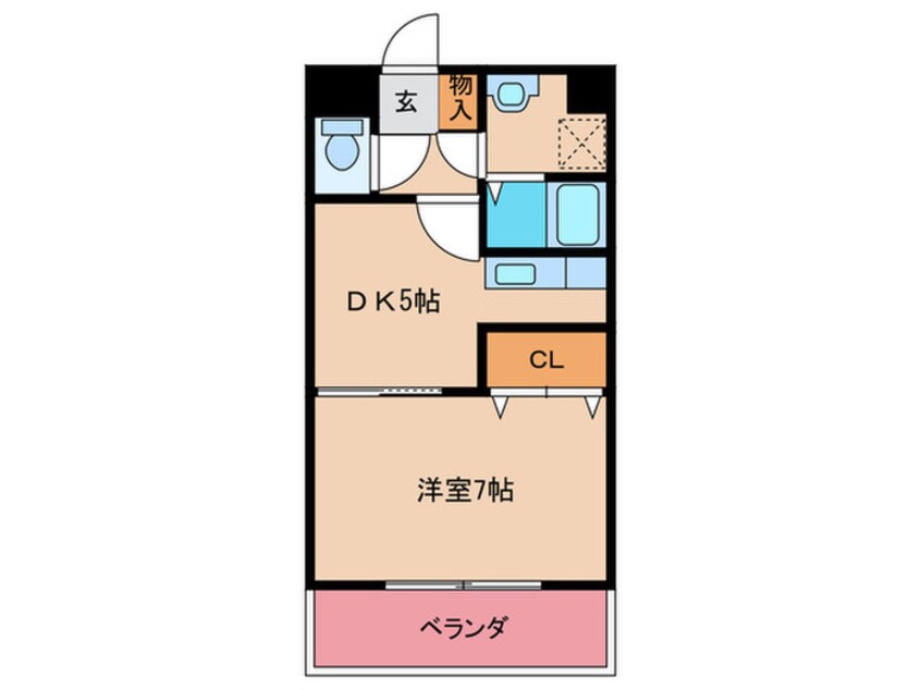 間取図 ARTHU-WIN.D.赤間