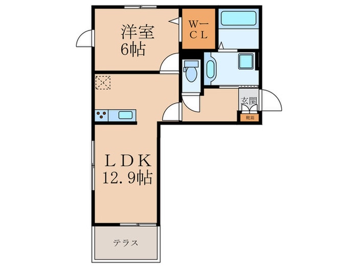 間取り図 ベルセゾンⅢ