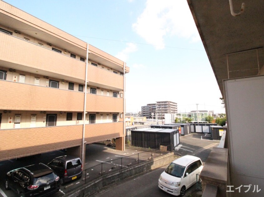 室内からの展望 平島コ－ポ