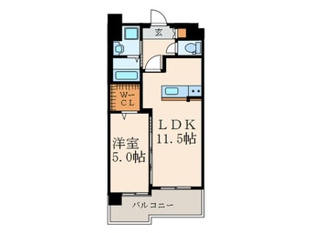 間取図 ハイネス若園Ⅱ