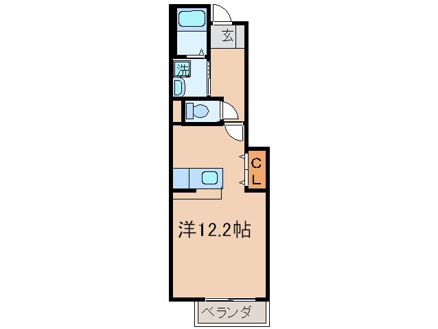 間取り図 ソレアード東
