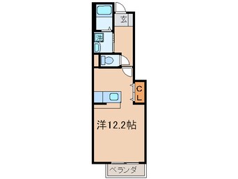 間取図 ソレアード東