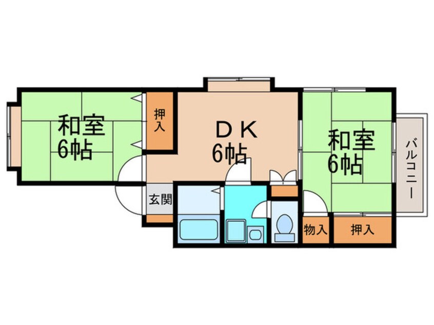 間取図 ピナクルエイト