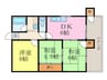 北九ビル 3DKの間取り