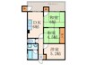 北九ビル 3DKの間取り