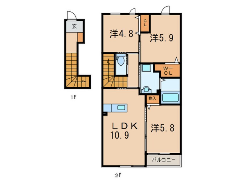 間取図 グッドマークレジデンスⅠ