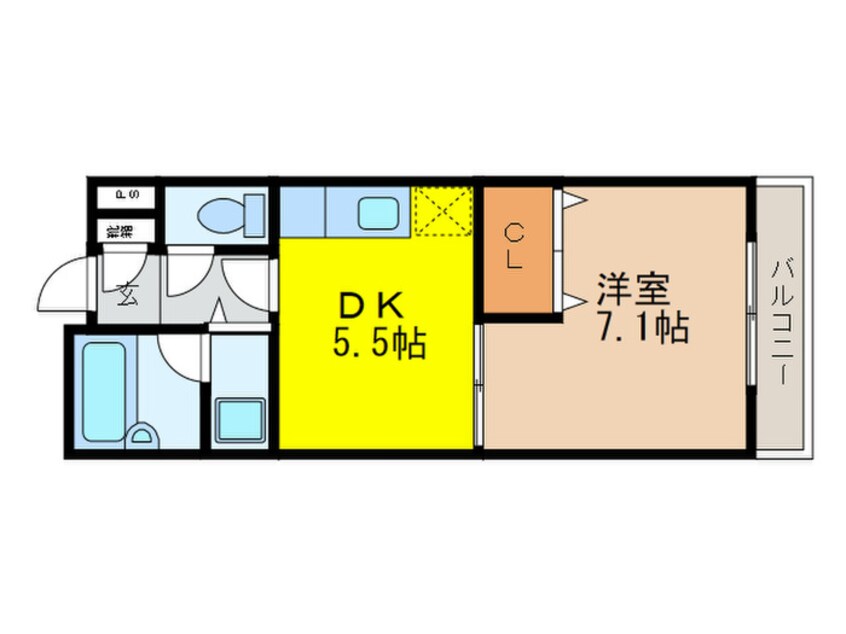 間取図 モン・シェリ