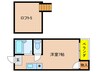 マキシム吉塚駅前 1Rの間取り