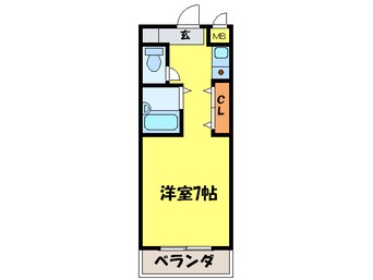 間取図 シャルム住吉