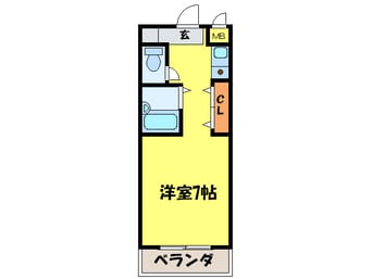 間取図 シャルム住吉