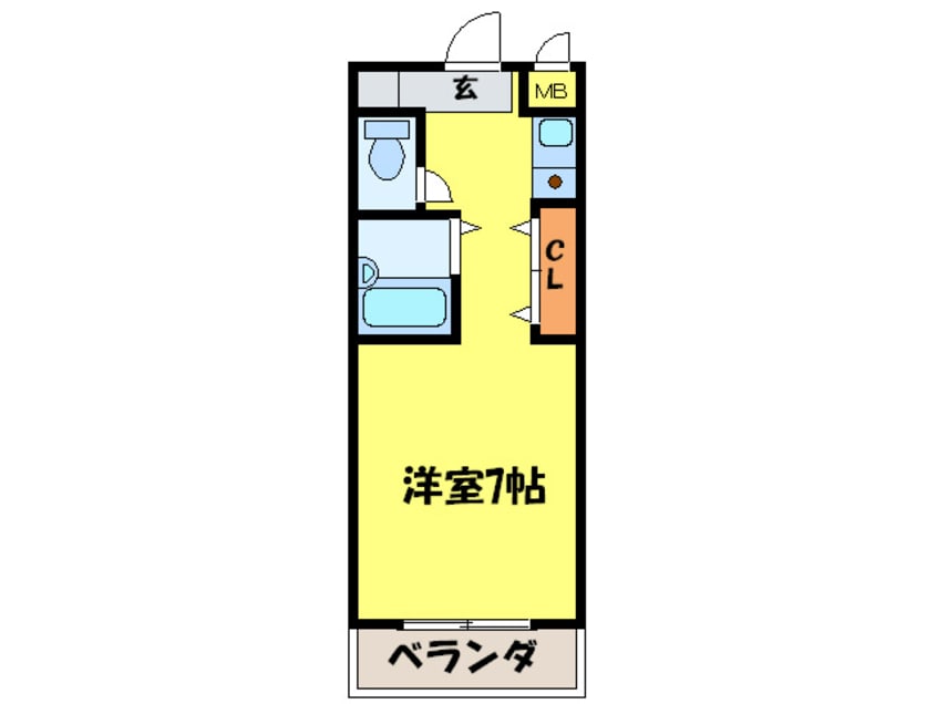 間取図 シャルム住吉