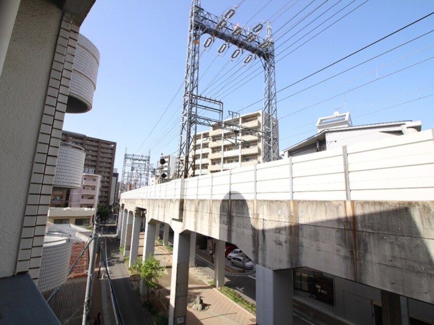 室内からの展望 エレガンスハイツ平尾