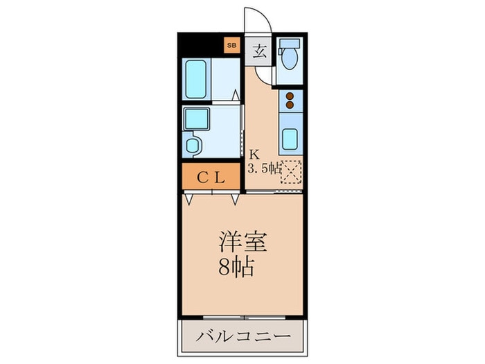 間取り図 フェリス県大前