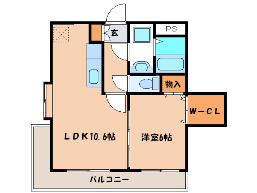 間取図 ビオラ愛宕