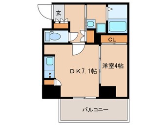 間取図 サヴォイラルカンジュ（805）