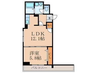 間取図 アビタシオン清水
