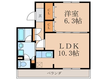 間取図 アビタシオン清水