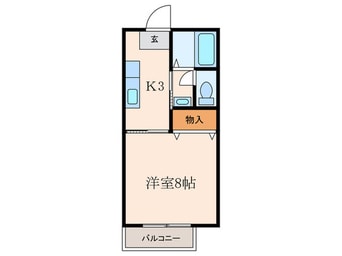 間取図 ビーライン中井口