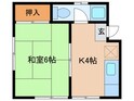 ハイツ千峰の間取図