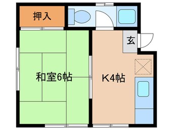 間取図 ハイツ千峰