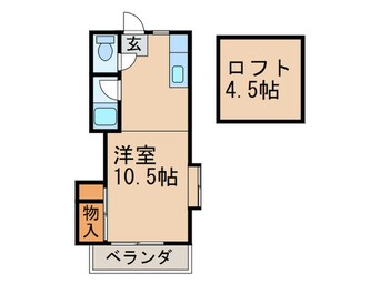 間取図 シティベールＦＵＪＩ