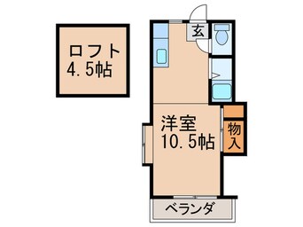 間取図 シティベールＦＵＪＩ