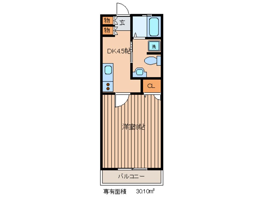 間取図 ランドスペ－ス