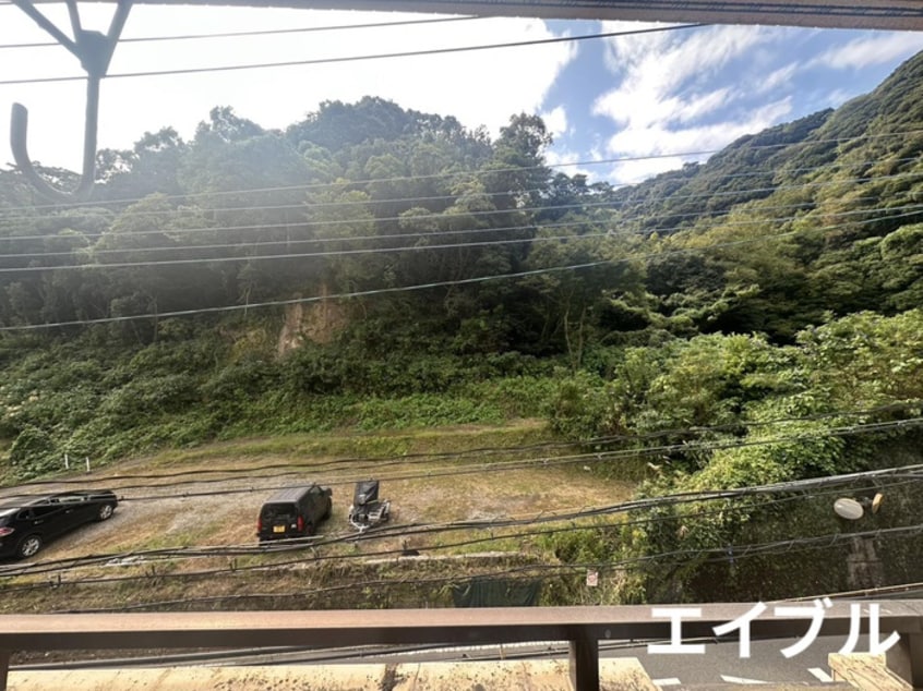 室内からの展望 パーソネージュ冷水Ａ