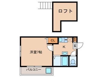 間取図 エスポワール別府