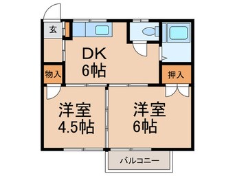 間取図 ラプエルタ