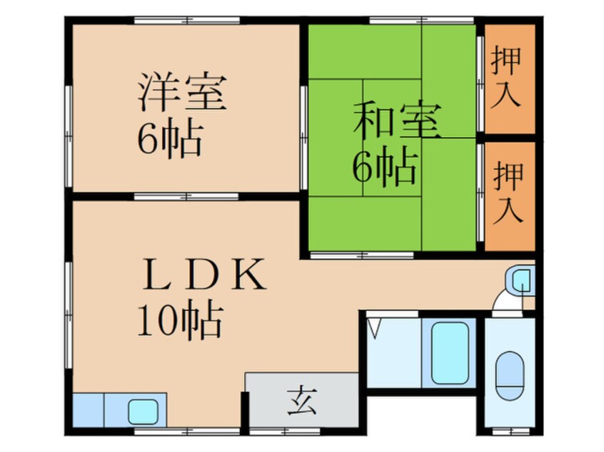 間取図 加藤アパート