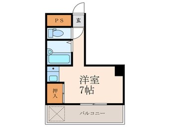 間取図 オーク黒住Ｂ