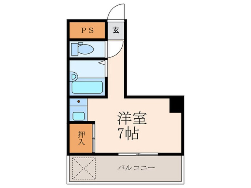 間取図 オーク黒住Ｂ