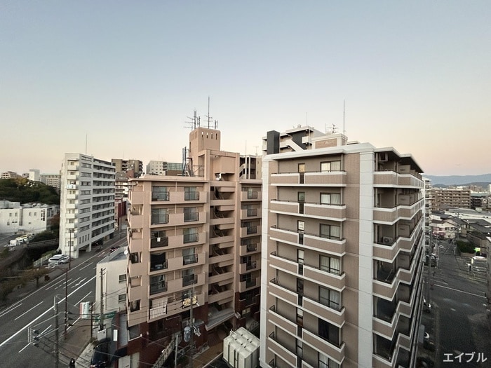 室内からの展望 アブレスト野間